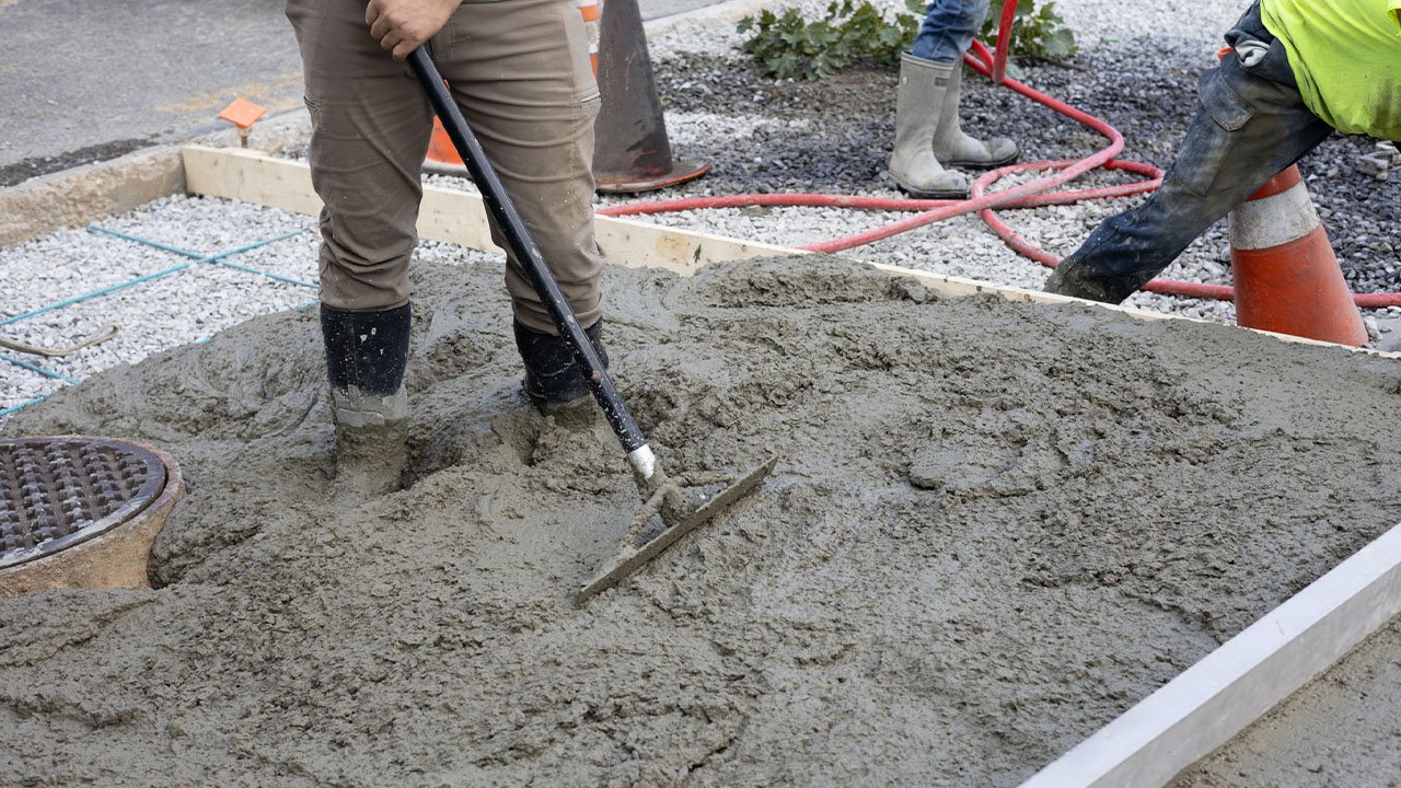Concrete driveway installation Pittsburgh